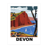 Devon County, England (Print Only) thumbnail