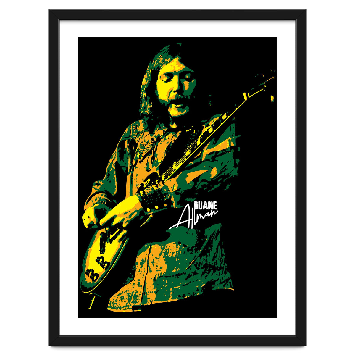 Duane Allman American Rock and Blues Guitarist