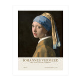 Johannes Vermer - Girl with a pearl earring (Print Only) thumbnail