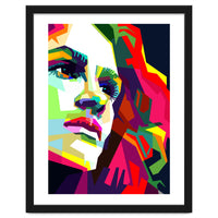 Julia Roberts Movie Actress Pop Art WPAP