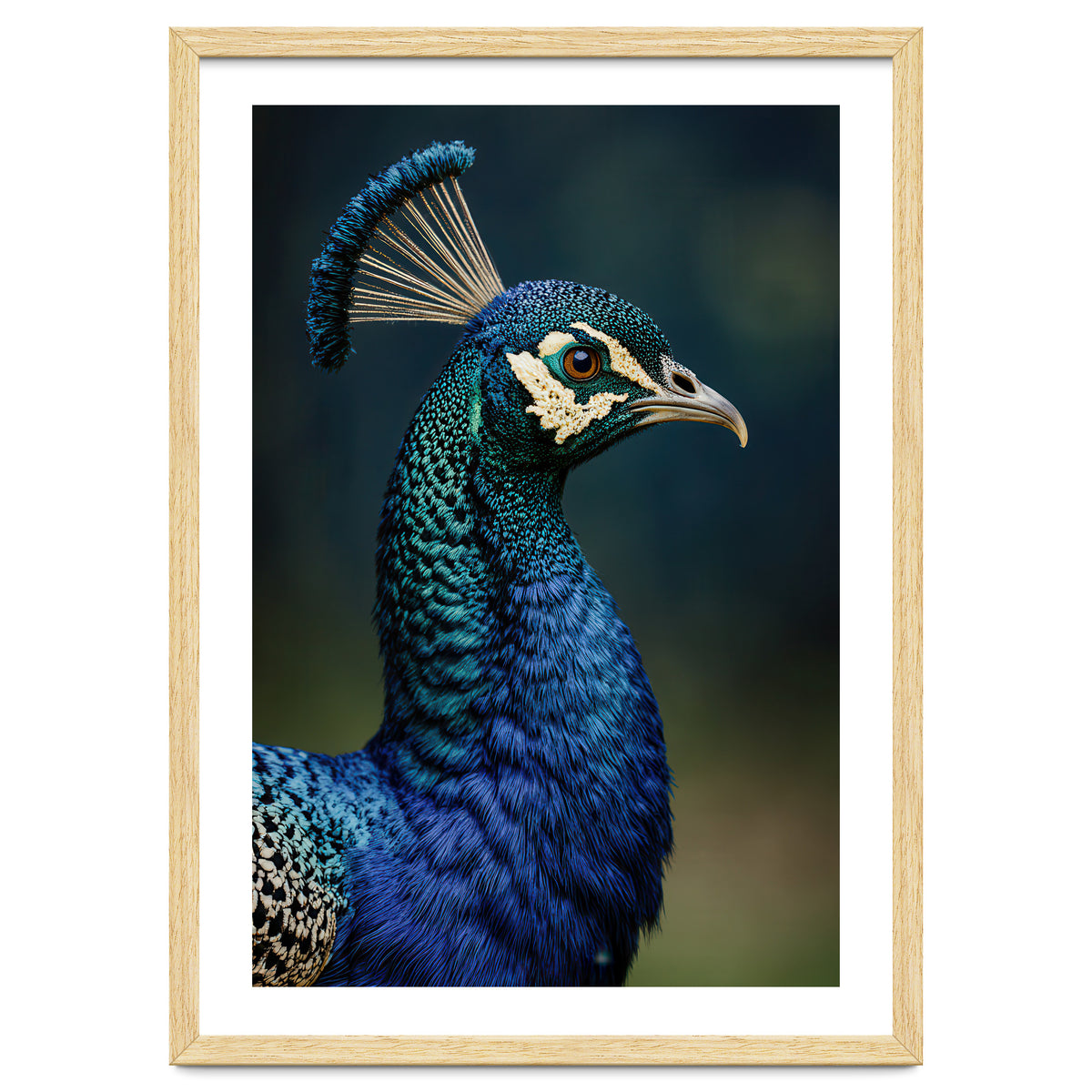 Peacock Portrait Photography