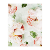Roses & Foliage Watercolor (Print Only)