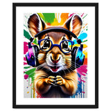 Chipmunk In Headphones, Graffiti thumbnail