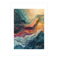 Abstract Fluid Marble (Print Only)