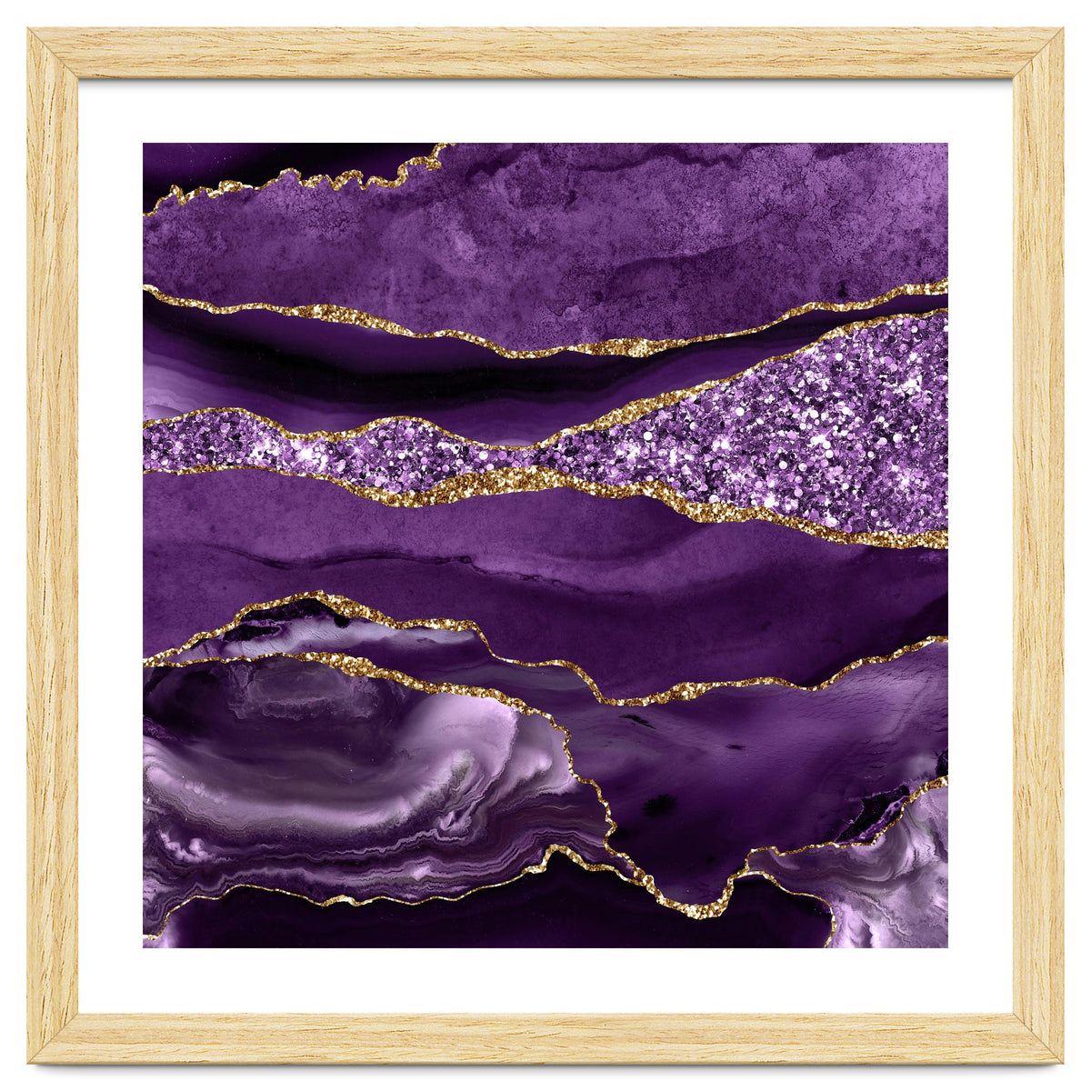 Agate Glitter Ocean Texture 01