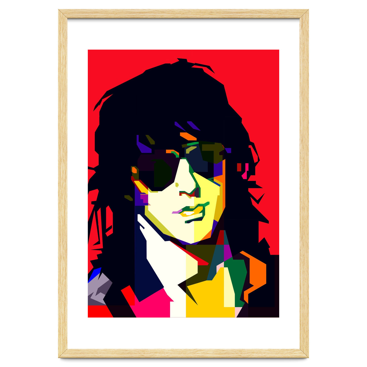 Izzy Stradlin Guitarist Pop Art WPAP