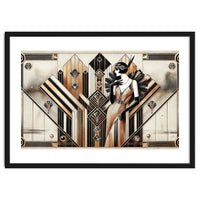 Gatsby Glamour Art Deco Scene