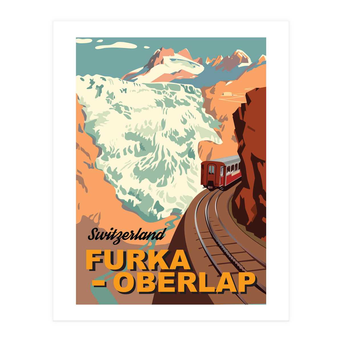 Furka Pass, Switzerland (Print Only)