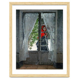 Mme. Monet with a red hat called " The Red Kerchief&quot, ca. 1870. thumbnail