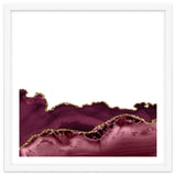 Burgundy & Gold Agate Texture 30 thumbnail