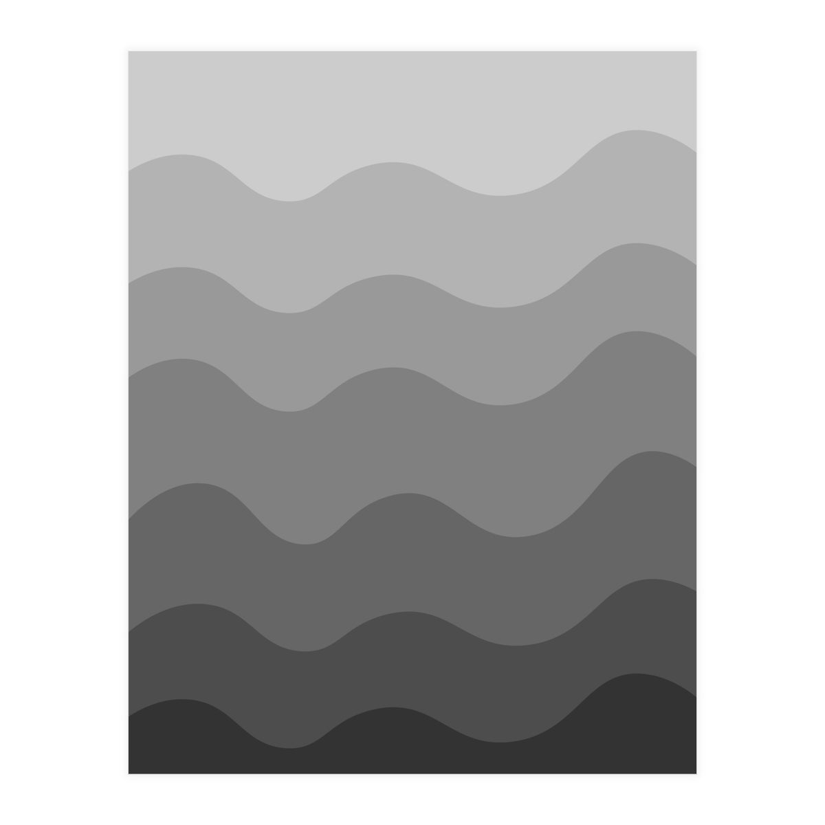 Grey gradient design (Print Only)