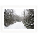 Walking through the snow park thumbnail