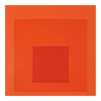 JOSEF ALBERS - HOMAGE TO THE SQUARE RED  (Print Only)