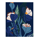 Florals At Night – Modern Illustration (Print Only) thumbnail
