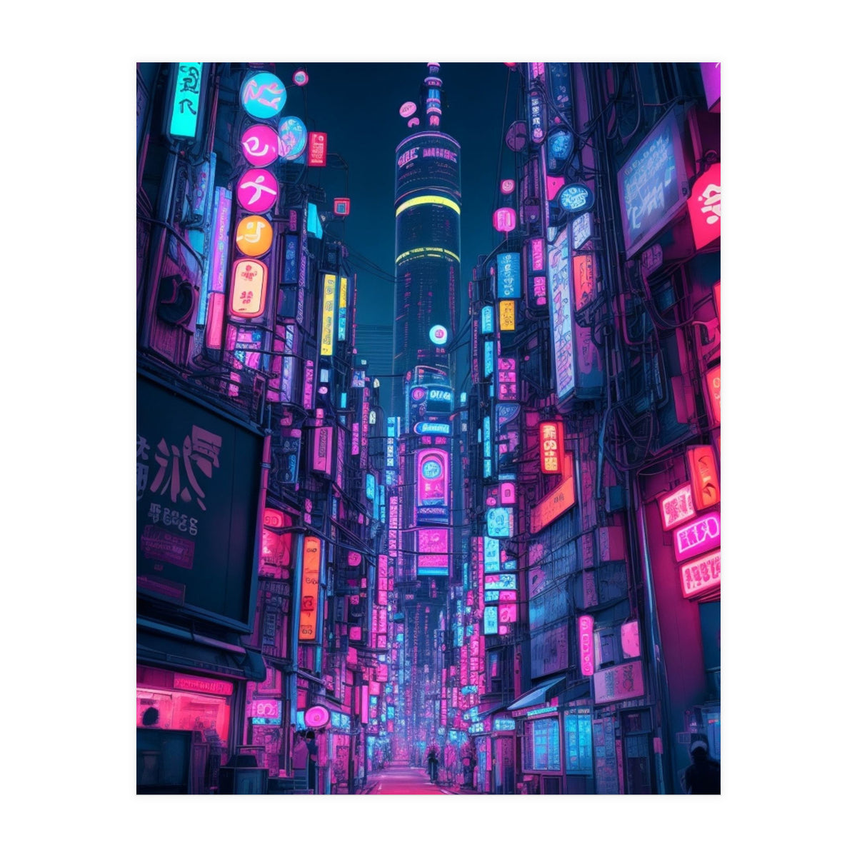 Tokyo City Neon (Print Only)
