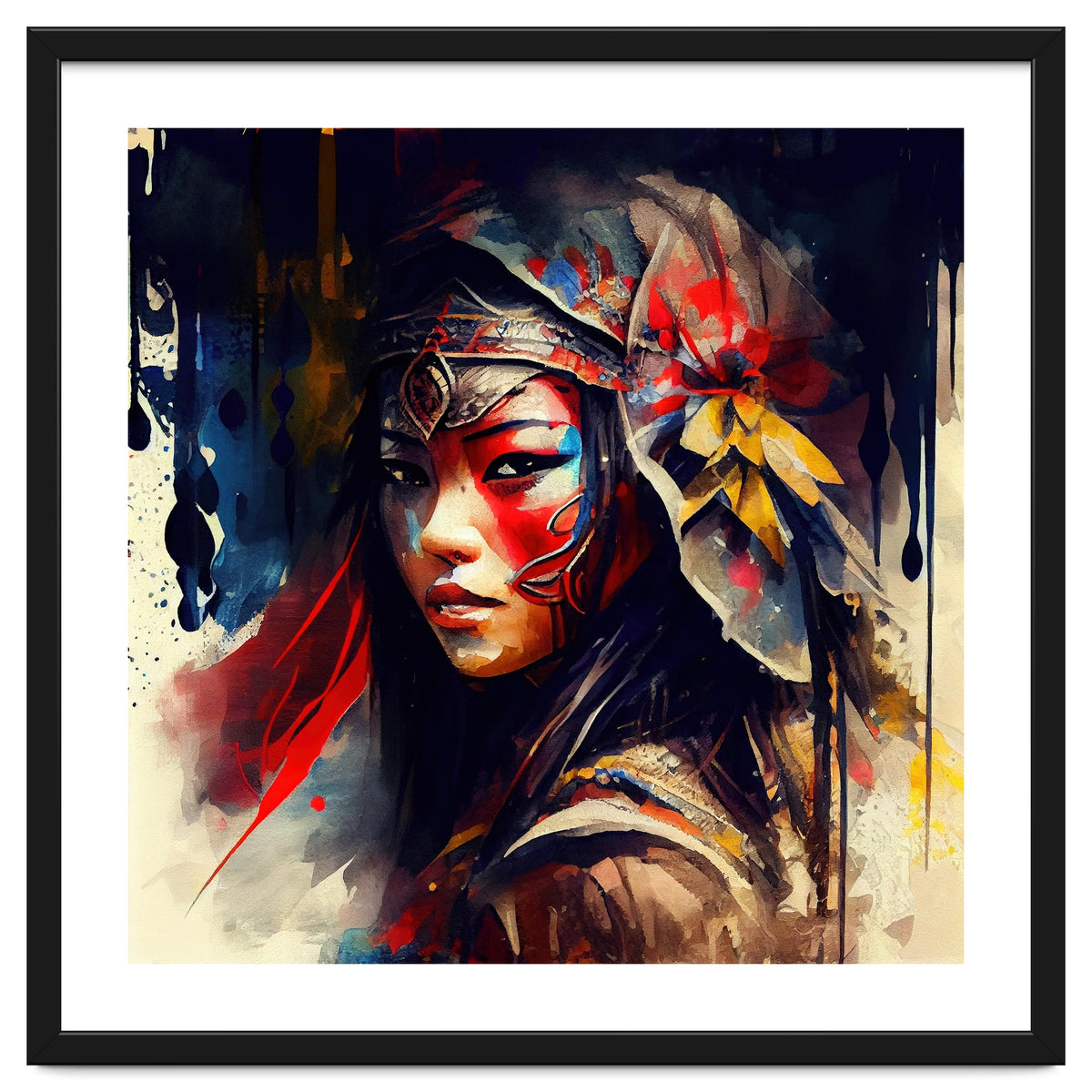 Powerful Asian Warrior Woman #2