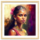 Golden Garland Sinhalese Portrait thumbnail