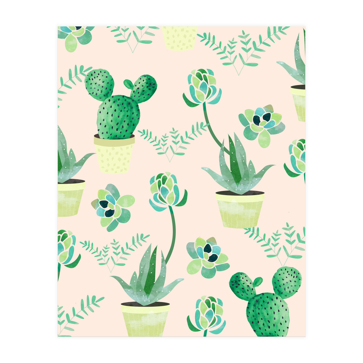 Cacti Pattern (Print Only)