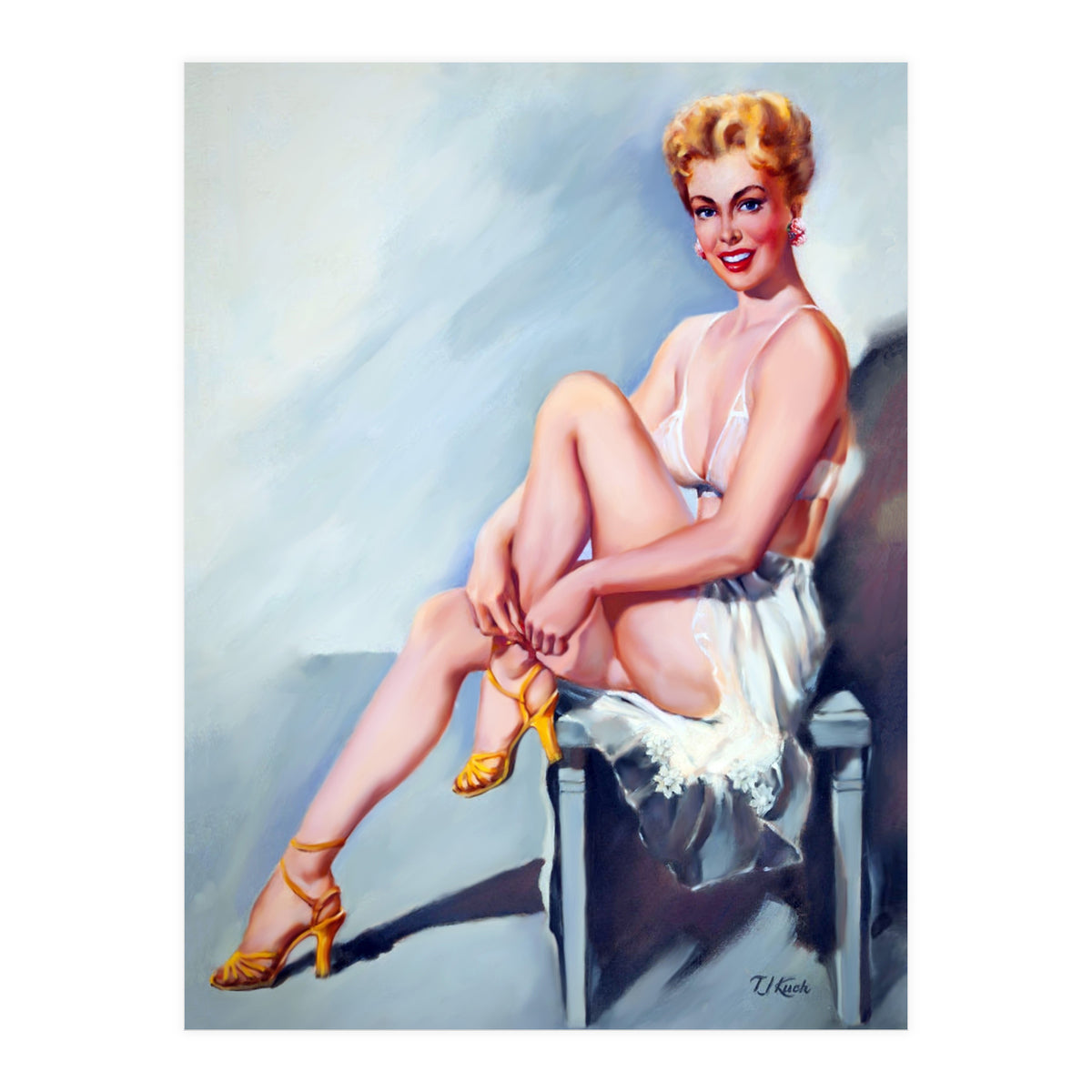 Pinup Ballerina (Print Only)