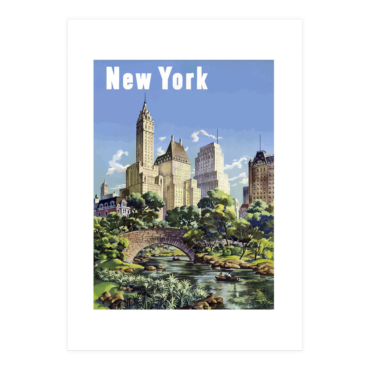 New York, Central Park (Print Only)
