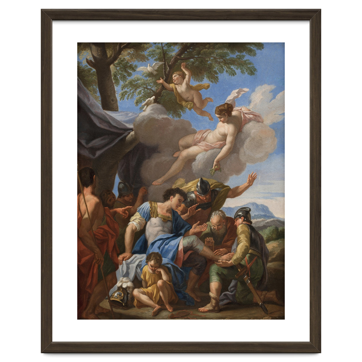 Hendrik Krock – Venus Brings Healing Herbs to the Wounded Aeneas
