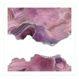 Mauve & Silver Agate Texture 07 (Print Only) thumbnail