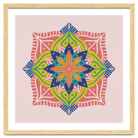 Colorful abstract mandala