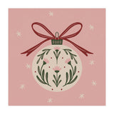Christmas Flower Globe (Print Only) thumbnail