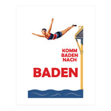 Baden Baden Swim Girl (Print Only) thumbnail
