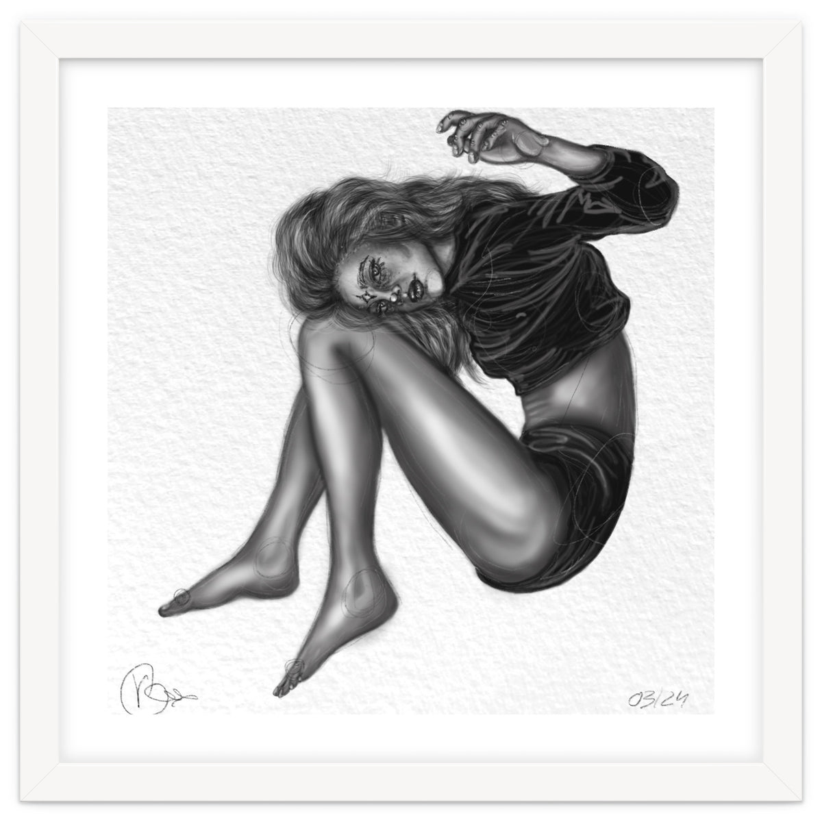 Verrenkung auf Bequem