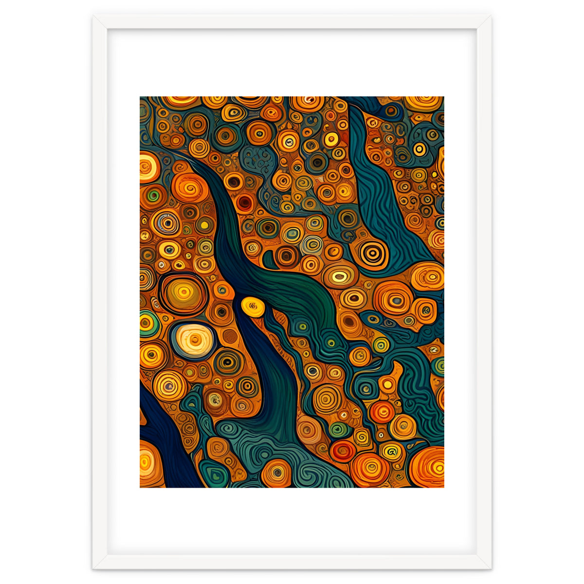 Artificial Masterworks - Klimt van Gogh