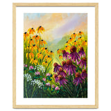 Impasto Wildflower Meadow Painting thumbnail