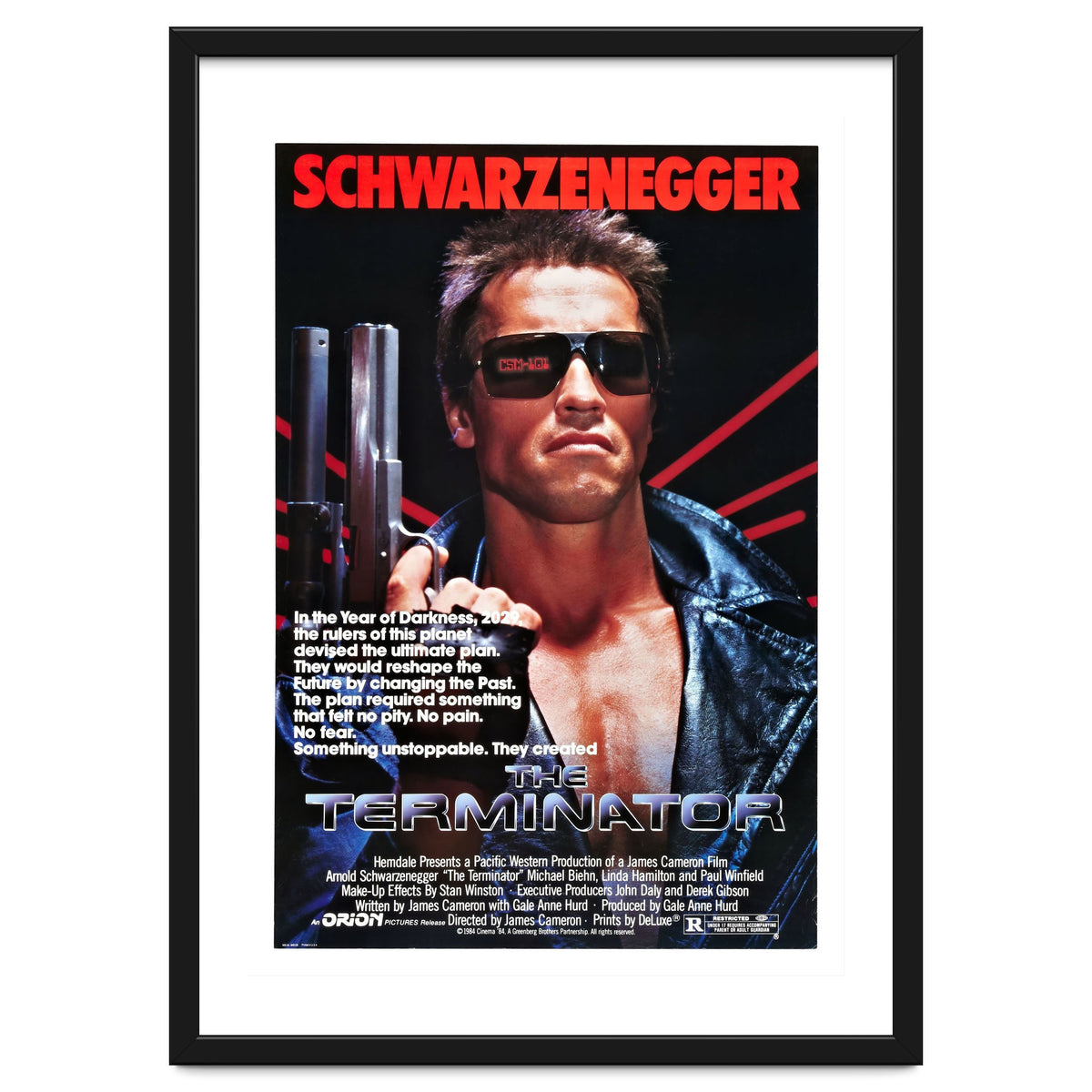 THE TERMINATOR (1984), directed by JAMES CAMERON.