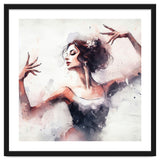 Elegant Ballet Dancer Portrait In Motion thumbnail
