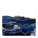 Navy & Gold Agate Texture 21  (Print Only) thumbnail