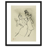 La Goulue. Henri de Toulouse-Lautrec; French, 1864-1901. Date: 1894. Dimensions: 308 × 254 mm (im... thumbnail