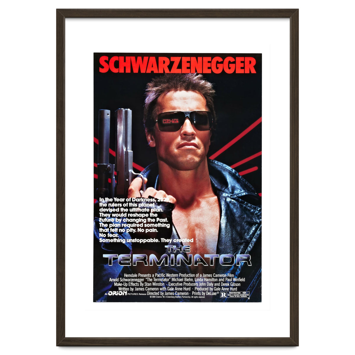 THE TERMINATOR (1984), directed by JAMES CAMERON.