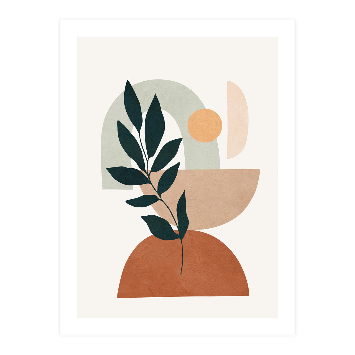 Soft Shapes IV (Print Only)