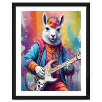 Lama Plays Guitar