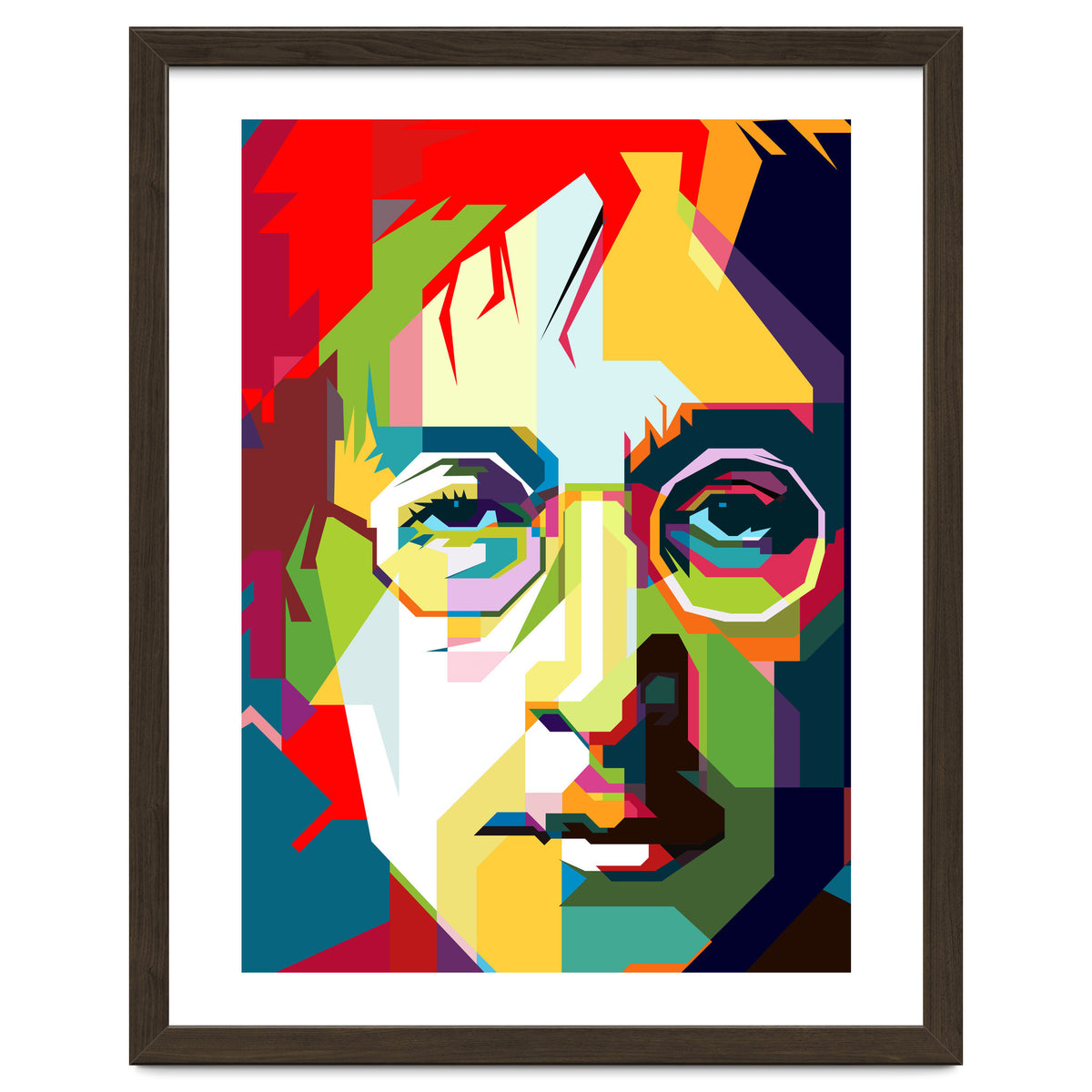 John Lennon Imagine Pop Art Wpap