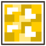 Yellow Abstract Square Tiles Pattern thumbnail
