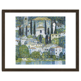 Gustav Klimt – Kirche in Cassone (1913) | Vibrant Landscape Masterpiece Art Print thumbnail