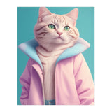 Cat Wearing Jacket (Print Only) thumbnail