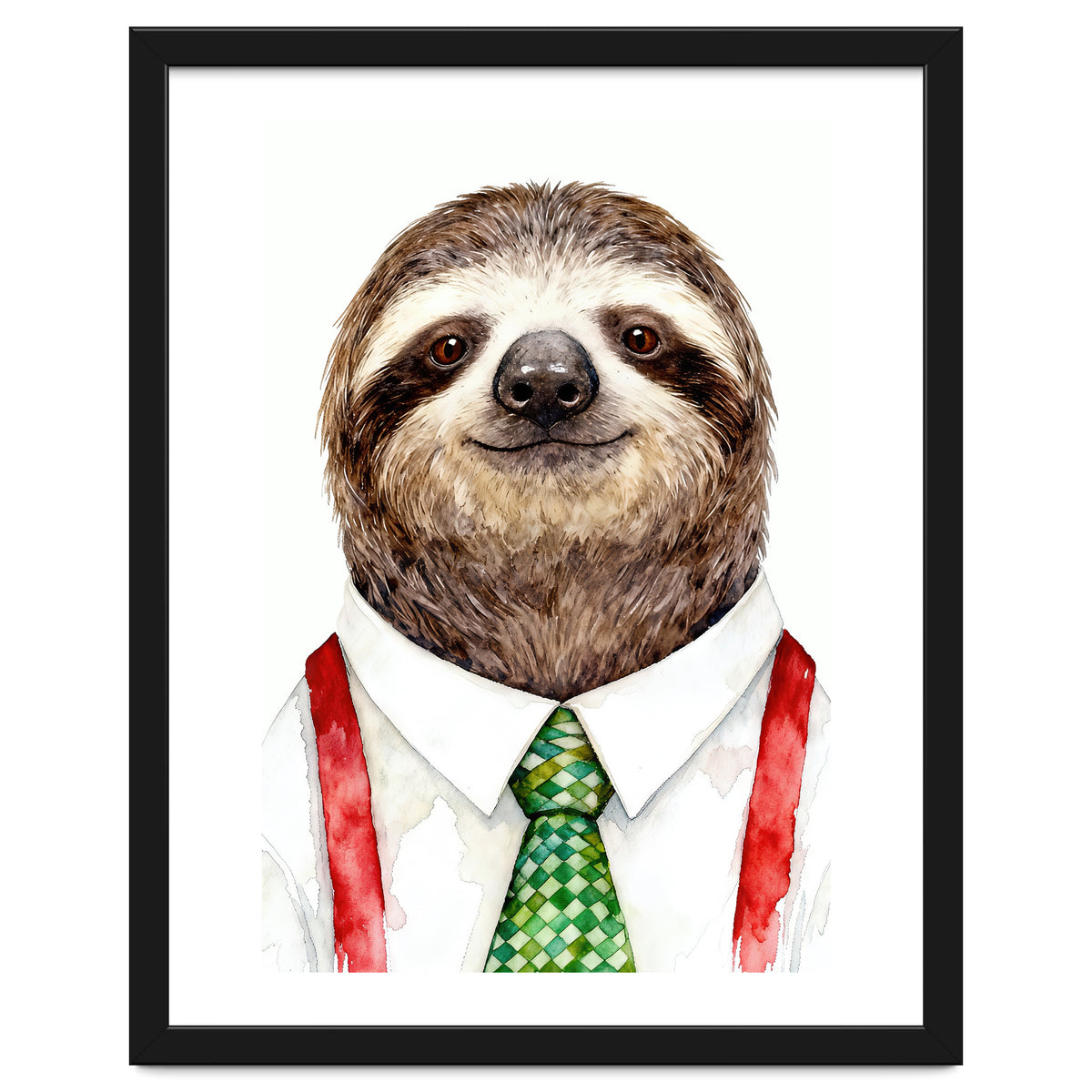 Sloth in the office Attire