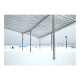 Sunshade site in the winter beach (Print Only) thumbnail