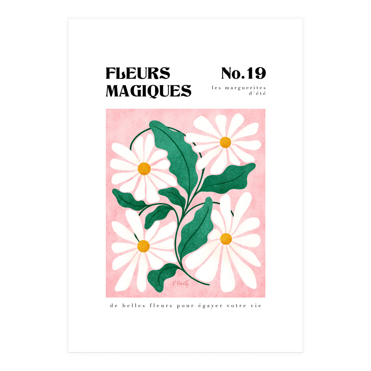 Magical Flowers No.19 Summer Daisies (Print Only)