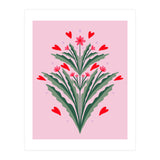 Hearts And Flowers Sum (Print Only) thumbnail