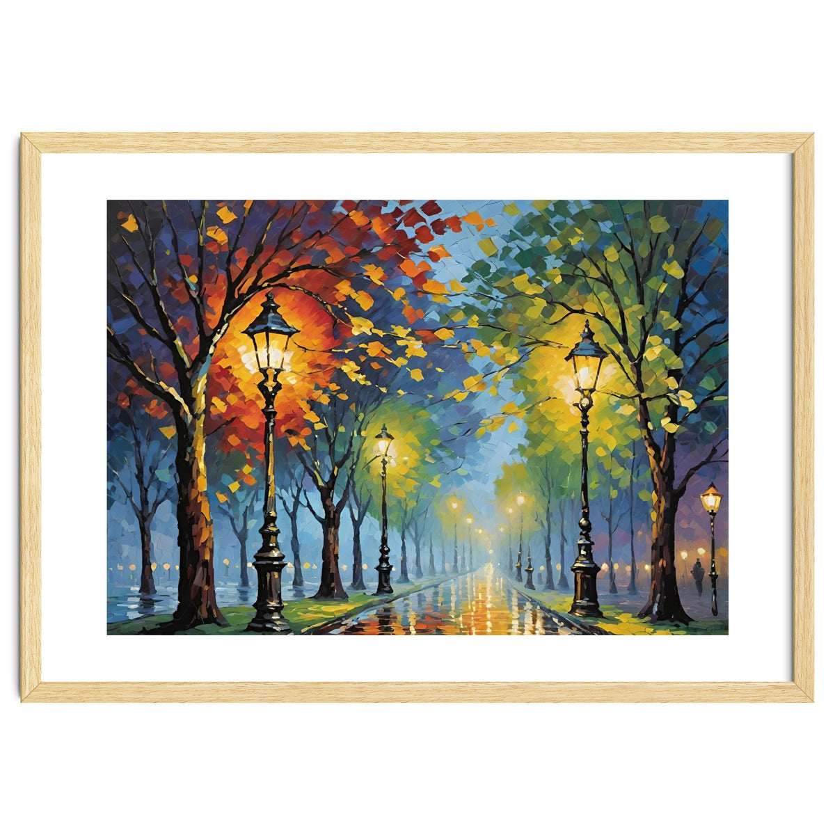 Rainy Abstract Art Nature