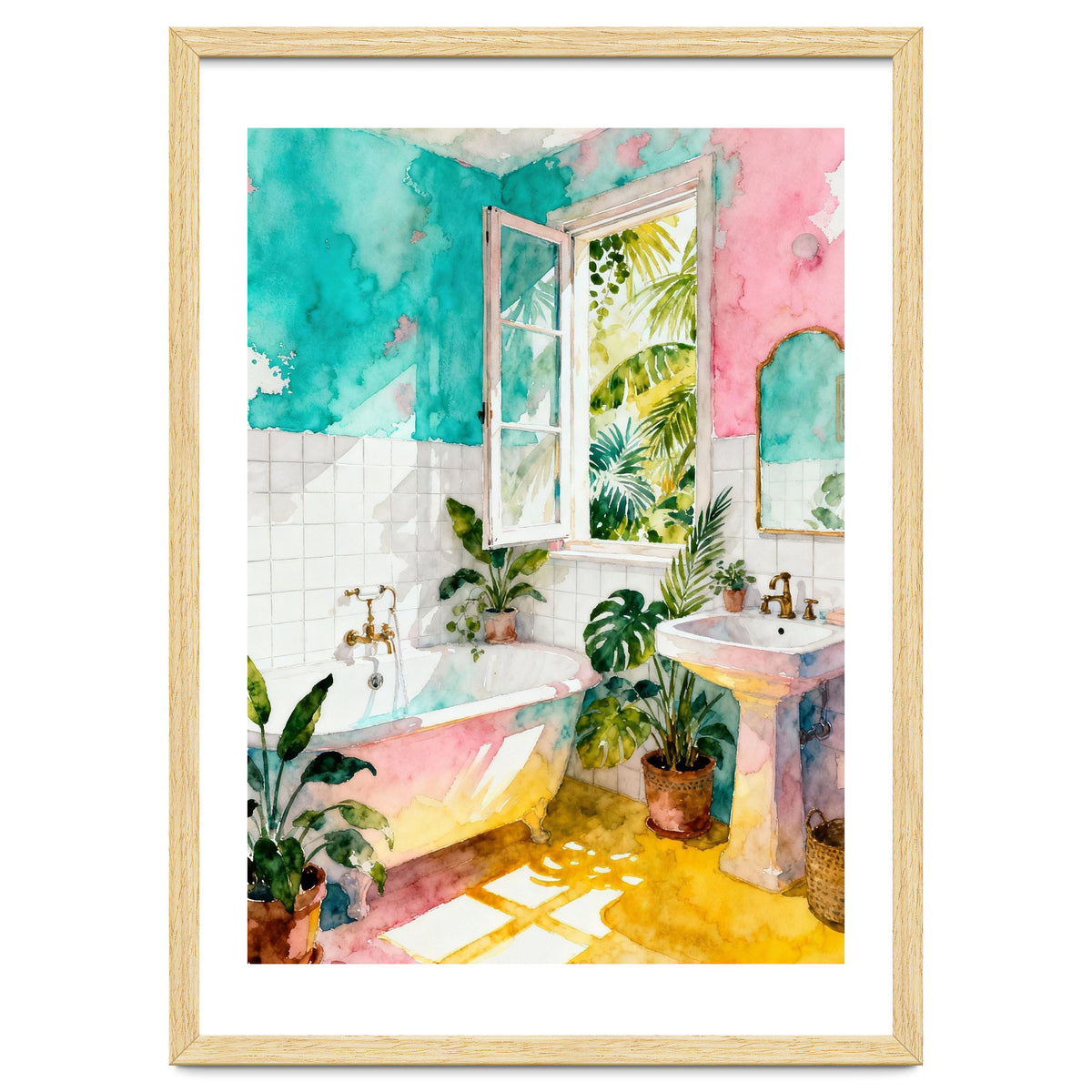 Matisse Inspired Bathroom