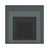 JOSEF ALBERS - HOMAGE TO THE SQUARE BLACK GREY (Print Only) thumbnail
